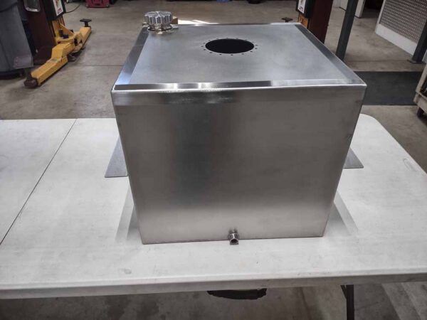 Stainless Fuel Cell With Hole For In Tank Pump